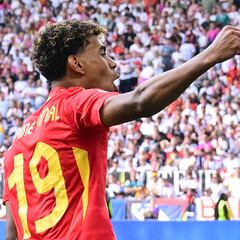 Lamine Yamal y Arda Güler sonríen en la Eurocopa