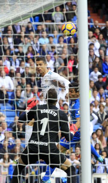 Pase de Cristiano a Benzema