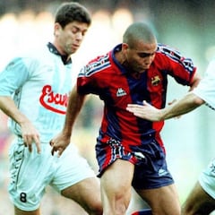 La niña que vio a Ronaldo en Compostela