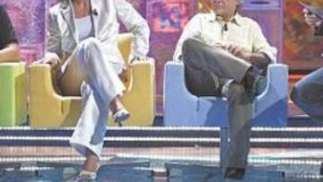 <b>TRES ASES. </b>Miguel Indurain, Arantxa Sánchez Vicario y Ángel Nieto, invitados en el programa de Fuentes.