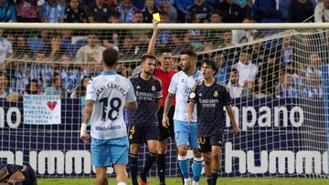 Partido M¨¢laga-Castilla.