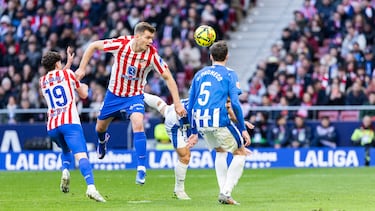 Sorloth, en el partido ante el Alavés.