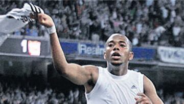 Robinho en la actualidad.