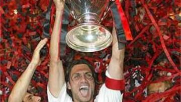 <b>QUIERE MÁS.</B> Paolo Maldini vivirá la próxima semana una nueva final de la Copa de Europa.