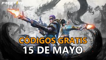 codigos gratis free fire 15 mayo