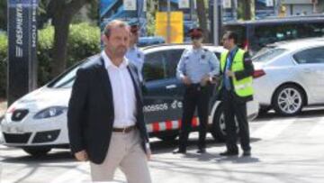 Sandro Rosell, en abril.