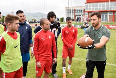 Los Mariners visitaron al plantel del Sporting en Mareo