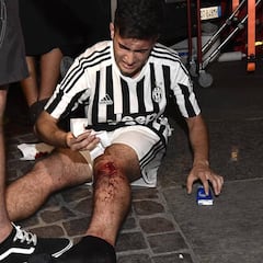 Terror en la 'fan zone' de la Juventus: estampida en Turín