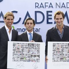 Nadal inaugura su academia con Federer: "Es un sueño cumplido"