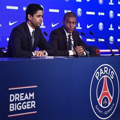 PSG’s Al Khelaïfi says “we have very good conversations with Kylian Mbappé”