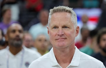 Head coach Steve Kerr of the United States