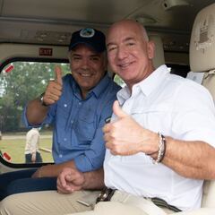 ¿Por qué Jeff Bezos está de visita en Colombia?