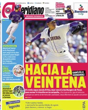 Portadas de la prensa deportiva