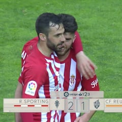 Resumen y goles del Sporting-Reus de la Liga 1|2|3