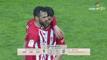 Resumen y goles del Sporting-Reus de la Liga 1|2|3