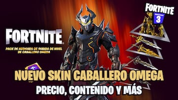 Fortnite: Pack de Misiones de Subida de Nivel de Caballero Omega ya disponible