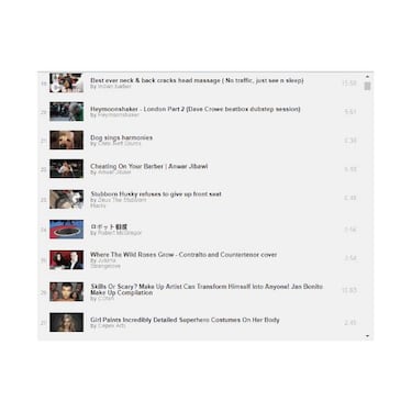 Recupera una lista de reproducción de YouTube con esta app