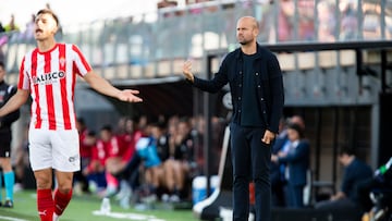 MIGUEL ÁNGEL RAMÍREZ HEAD COACH OF REAL SPORTING DE GIGON DURING THE MATCH, CD Eldense vs Real Sporting de Gijon, regular Hypermotion league match New Pepico Amat stadium, Elda, Alicante, Spain, June 02 2024.