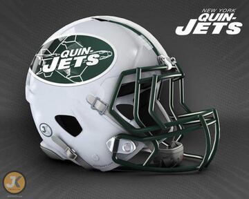 Cascos de NFL con la inspiración de Marvel y Stan Lee