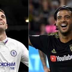 Carlos Vela y Christian Pulisic en equipo de la semana del FIFA20