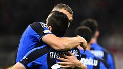 Early goals from Dzeko and Mkhitaryan handed Inter a significant advantage after the Derby della Madoninna first-leg at the San Siro.
