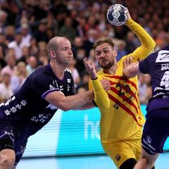 El Barça deja agonizante al Flensburg para volver al Palau