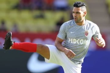 El primer partido de la temporada en la Ligue 1 fue ante Lille. Falcao entró al minuto 65.