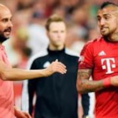 Arturo Vidal, la gran 'víctima' del choque entre Pep y el Bayern