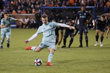 El esloveno ha marcado 7 goles en la presente temporada, además de dos asistencias con el Real Salt Lake. 