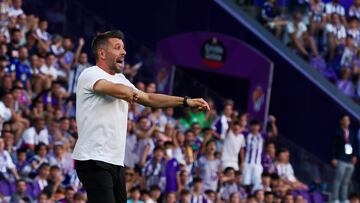 Valladolid. 1/10/2023. 8 jornada Liga HIPERMOTION Real Valladolid - Burgos CF.
Pezzolano
Photogenic/Miguel Ángel Santos