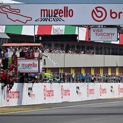 “Es bonito hacer la pole de rojo en Mugello y ganar el esprint”