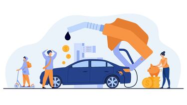¿Cuántos litros de gasolina se pueden comprar con el salario promedio en México ?