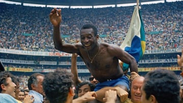 'O Rei' es historia viva. Campeón del mundo en tres ocasiones (Suecia '58, Chile '62 y México '70), anotó en dos finales distintas y lideró la era dorada del fútbol brasileño. Su campeonato en México lo consagró como, para muchos, el mejor futbolista de l