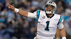 El quarterback Cam Newton jug&oacute; nueve a&ntilde;os con los Carolina Panthers y los llev&oacute; al Super Bowl 50 en la campa&ntilde;a de 2015, cuando fue MVP de la liga.