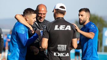 Entrenamiento en Ibaia.