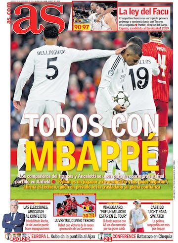 Las portadas de AS de noviembre