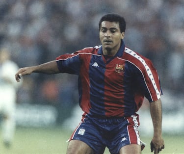 El jugador brasile?o visti la camiseta blaugrana desde 1993 hasta 1995. Llev el '10' durante dos temporadas, la 94/95 y la 93/94.