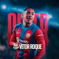 El Barça quiere la pólvora de Vitor Roque
