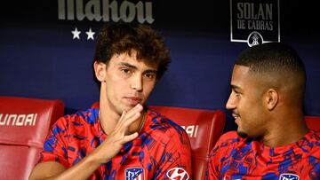 João Félix, junto a Samuel Lino.