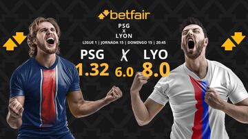 PSG vs. Olympique de Lyon: horario, TV, pronósticos, estadísticas y clasificación