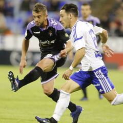 La falta de pegada lastra al Zaragoza