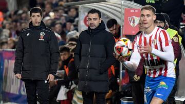 El entrenador del FC Barcelona, Xavi Hernández