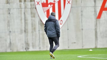 04/03/24  ATHLETIC DE BILBAO  ENTRENAMIENTO
ERNESTO VALVERDE