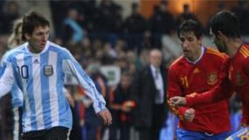 El España-Argentina fue seguido por más de 7 millones de espectadores