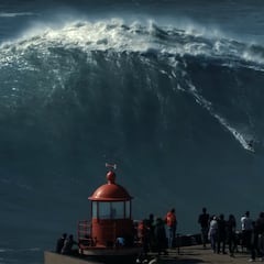 Así ve Nic Von Rupp la ola más grande del planeta, Nazaré
