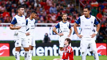 Armando Gonzalez of Guadalajara during the 10th round match between Guadalajara and Monterrey as part of the Liga BBVA MX, Torneo Apertura 2024 at Akron Stadium on September 28, 2024 in Guadalajara, Jalisco, Mexico.