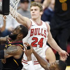 Mirotic y la racha de los Bulls topan con LeBron (34+6+9+3)