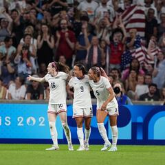 Estados Unidos - Alemania en vivo: Juegos Olímpicos París 2024, Fútbol Femenino en directo