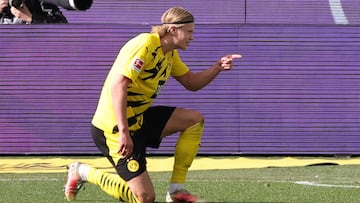 Haaland, seg¨²n lo previsto