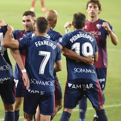 La temporada de los jugadores del Huesca uno por uno